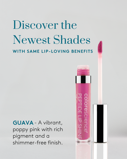 Peptide Lip Shine SPF 30 - Guava