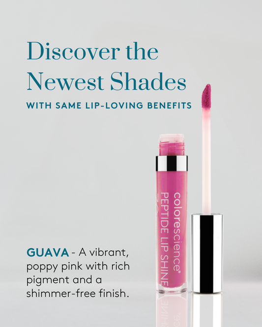 Peptide Lip Shine SPF 30 - Guava