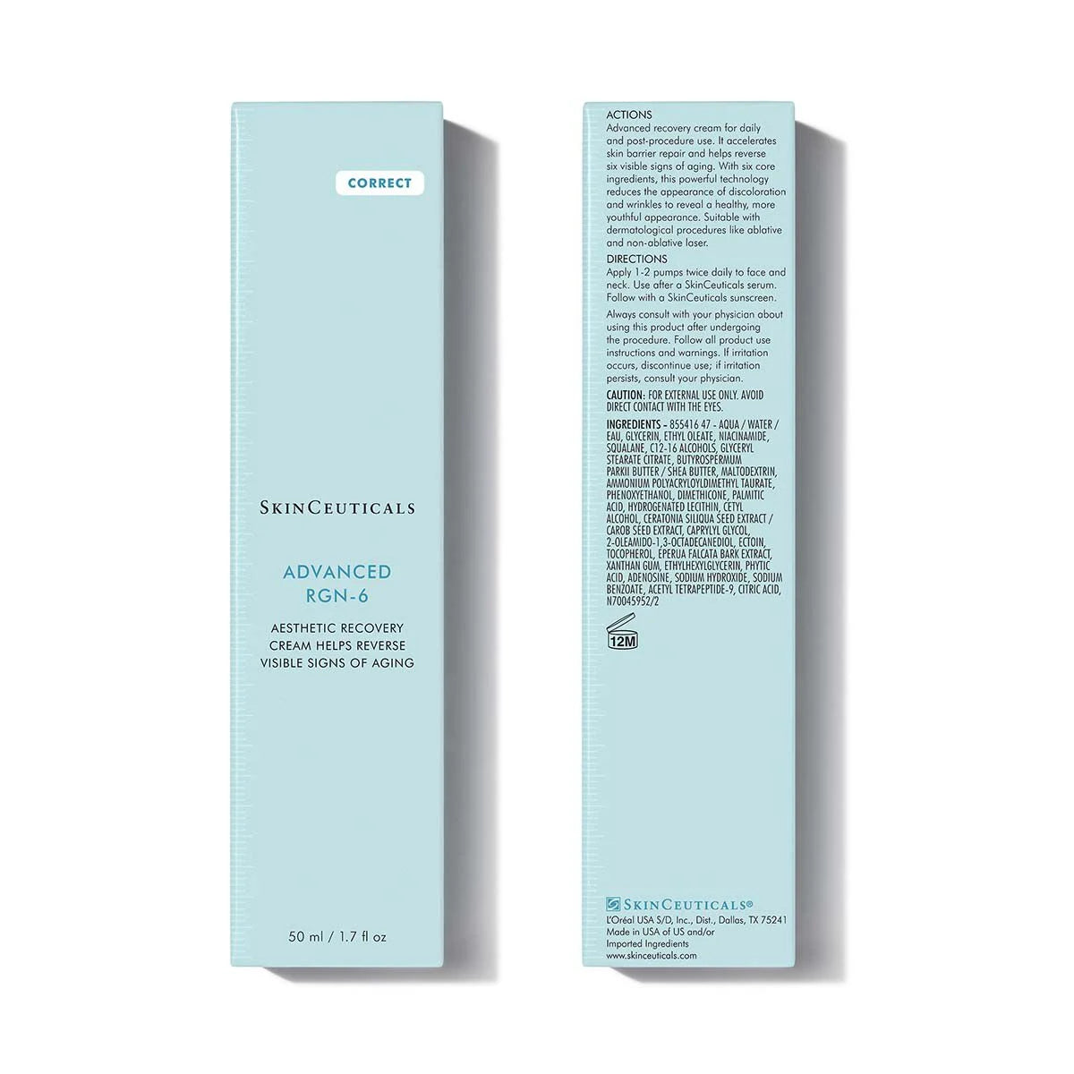 SkinCeuticals Advanced B5N-6 skincare product packaging on a white background