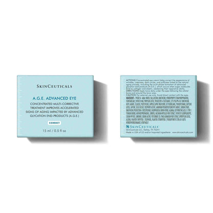SkinCeuticals A.G.E. Advanced Eye packaging on a white background