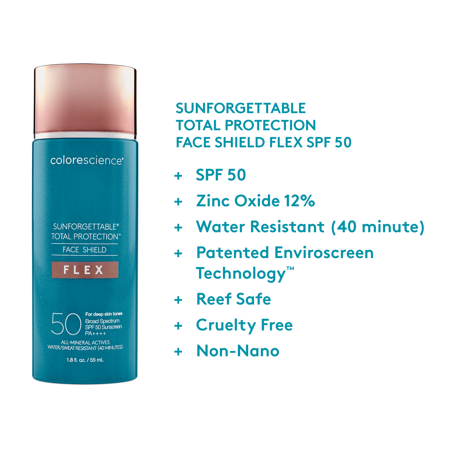 Total Protection Face Shield Flex - Deep